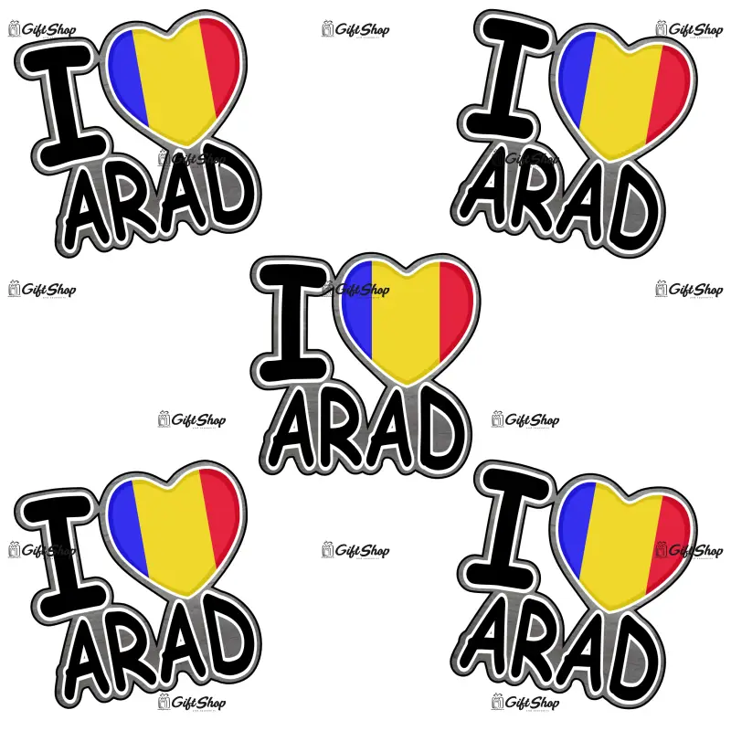 I love arad, magnet frigider mgs140
